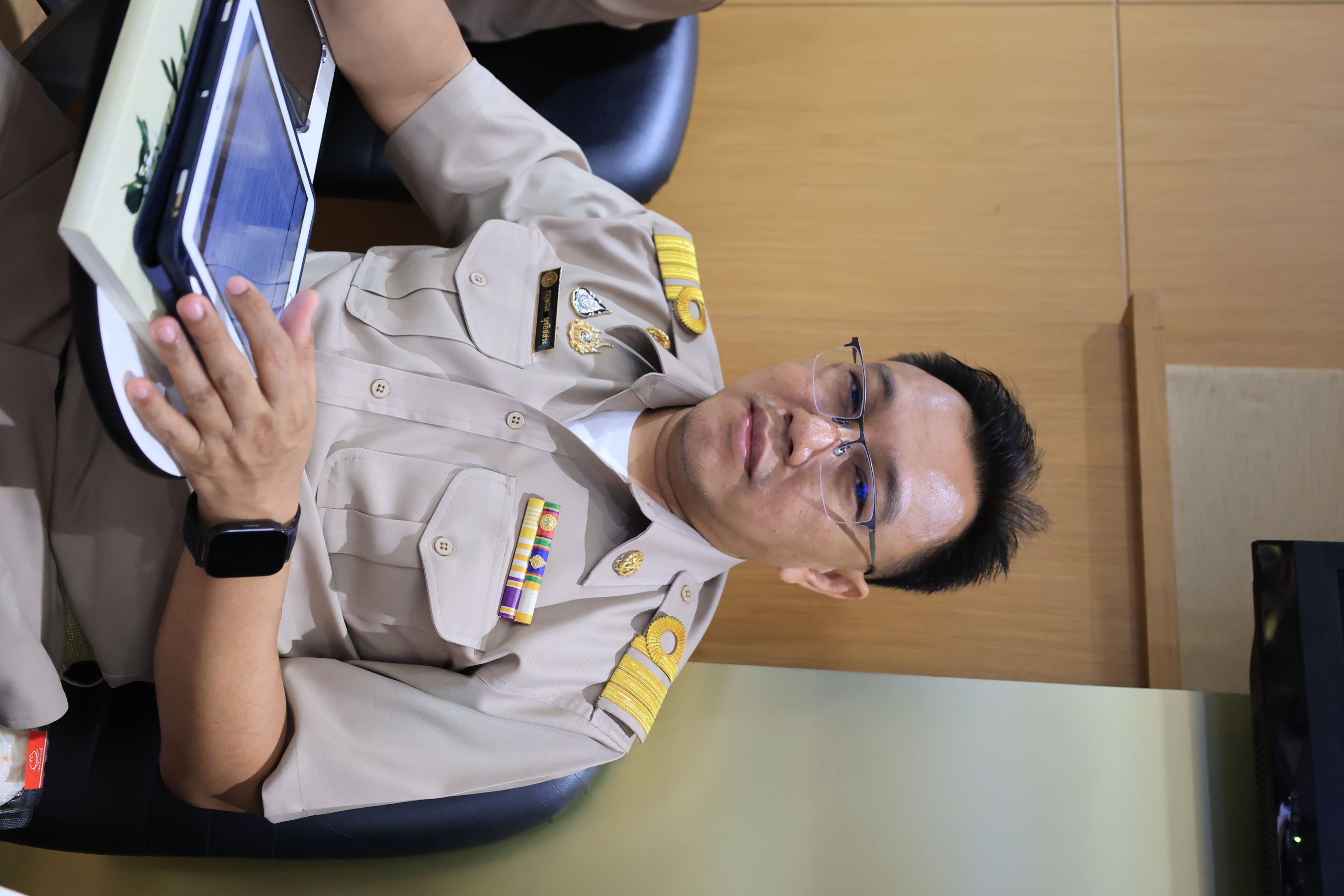 title - ส.ป.ก. ร่วมประชุมคณะกรรมการนโยบายและกำกับดูแลเทคโนโลยีสารสนเทศและปัญญาประดิษฐ์ของกระทรวงเกษตรและสหกรณ์ ครั้งที่ 1/2569